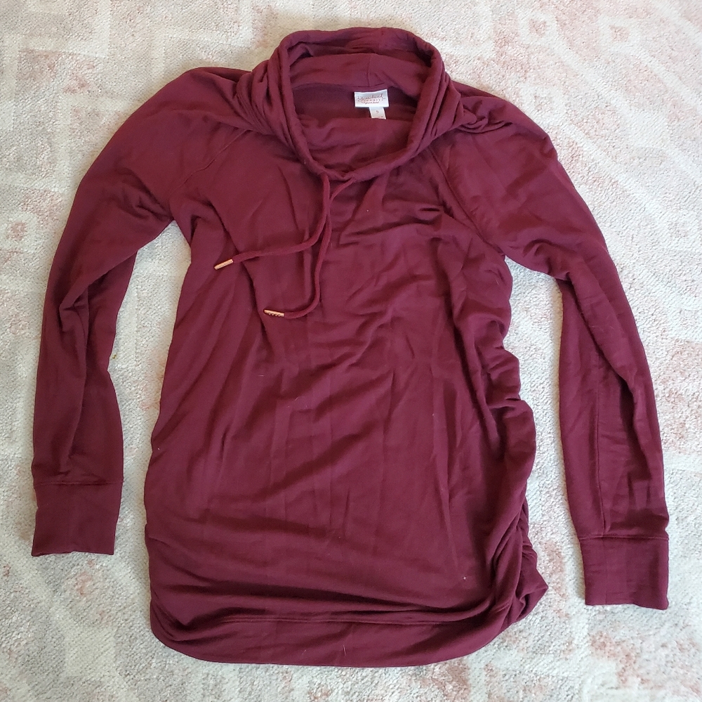 Isabel Cowl Neck Maternity Sweatshirt